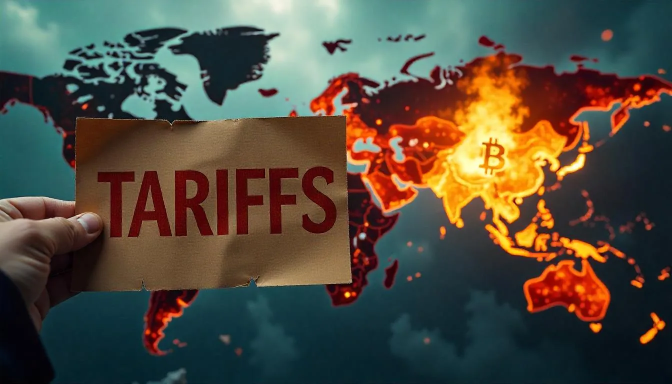 Aranceles, impresión de dólares y Bitcoin al rojo vivo